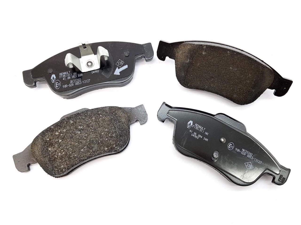 TECHNO BRAKE TCB70103-ÖN FREN BALATASI RENAULT FLUENCE > 410600379R///-1159